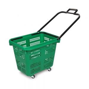 Kundkorg på hjul