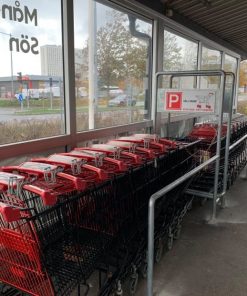 Kundvagnsfålla enkel_